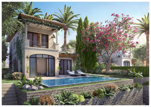 Phối cảnh căn biệt thự trên đồi Novabeach