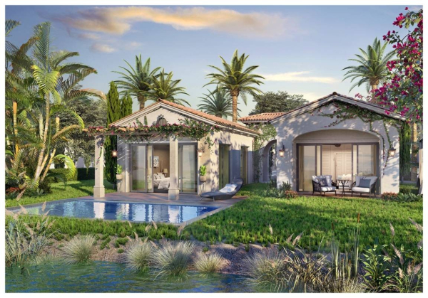 Phối cảnh căn biệt thự ven hồ Novabeach